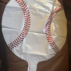 Set Of 10 Baseball Myler Balloons Brand New