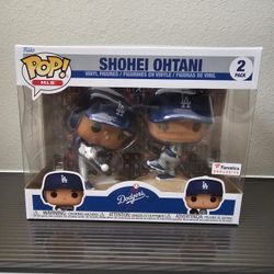Shohei Ohtani Los Angeles Dodgers Funko Fanatics Exclusive Two-Pack POP! SOLD OUT