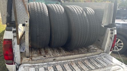 Set of 275/55R22   111H. M+S