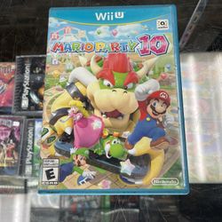 Mario Party 10 Wii U $40 Gamehogs 11am-7pm