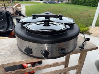 Farberware Triple Crock Slow Cooker. Model# 104559