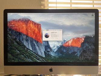 27” iMac - Late 2012 (3.2ghz i5 - 16GB - 1TB)