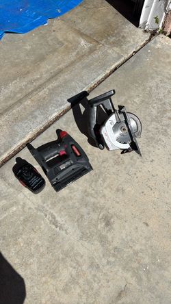 Craftsman Brad nailer and skill saw