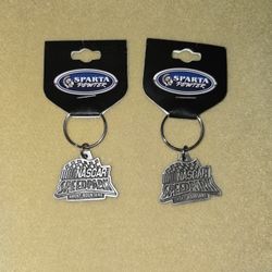 Official Nascar Speedpark Smokey Mountains Keychains