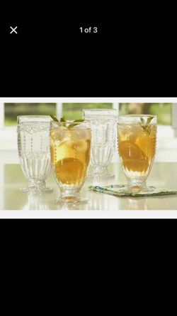 Vasos con pedestal