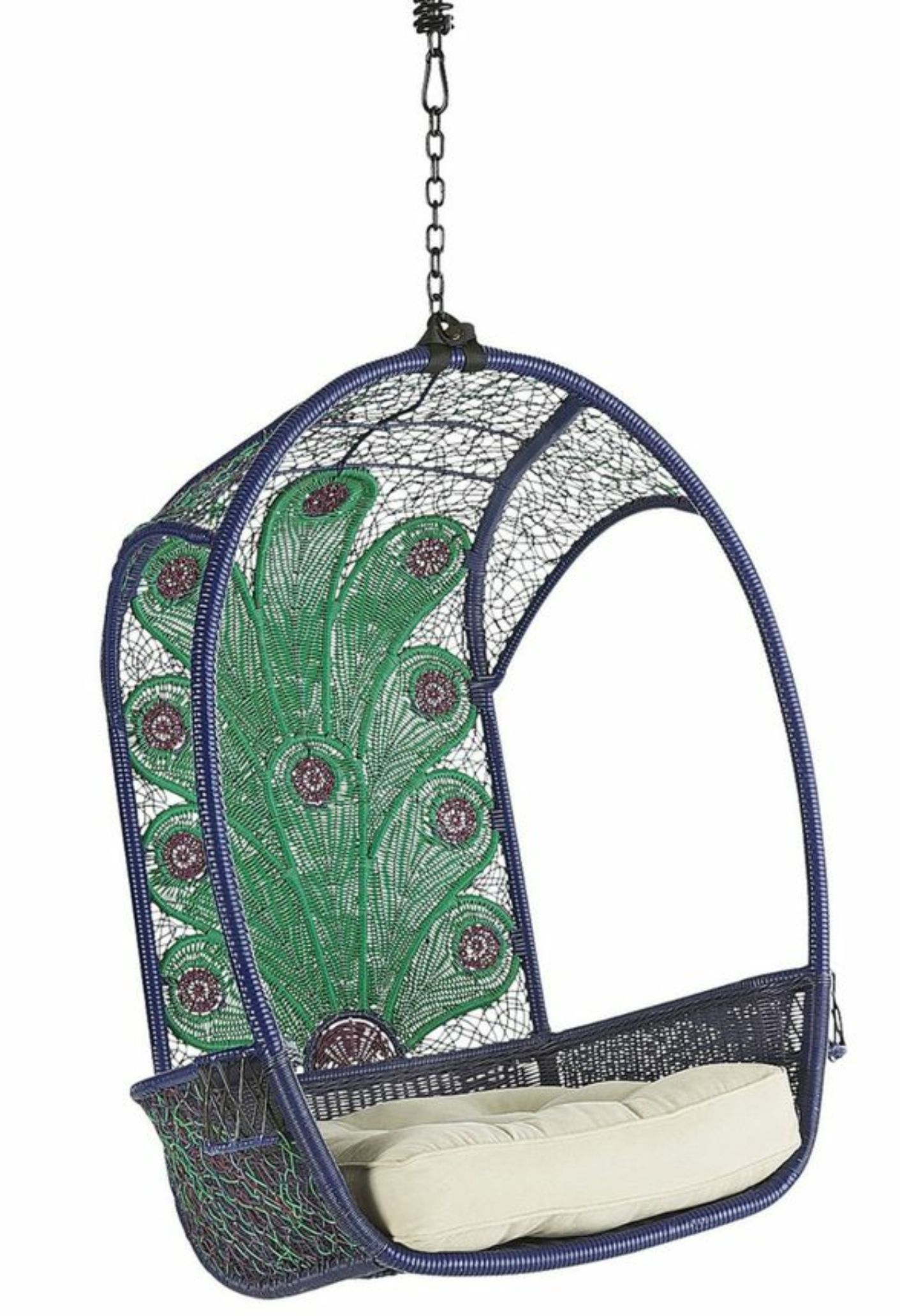 Pier 1 swingasan peacock hanging chair