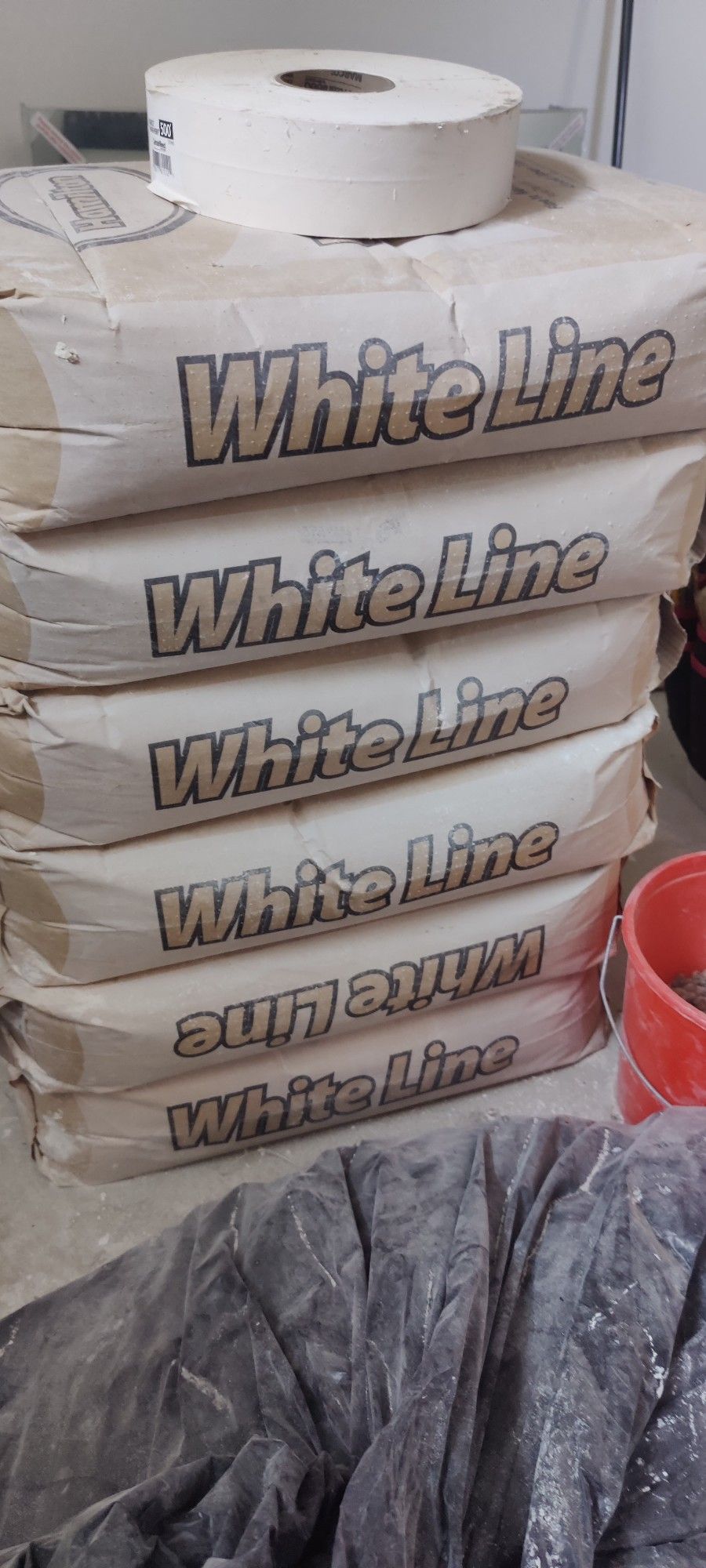 6 50lbs Powder Texture Bags For Texture Hopper