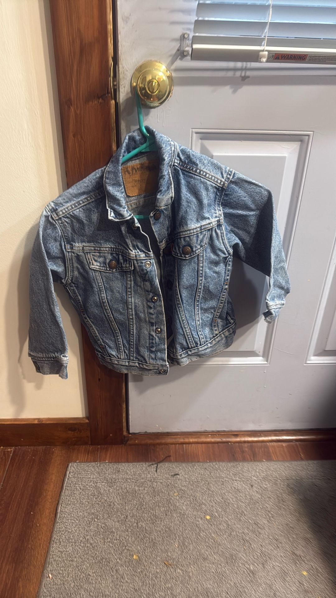 Little Levi’s Jean Jacket. Size 6