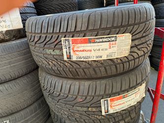 235/50R17 Hankook with no warranty for 140