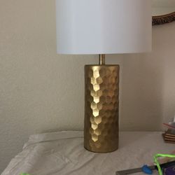 Gold  Tall Desk Lamp