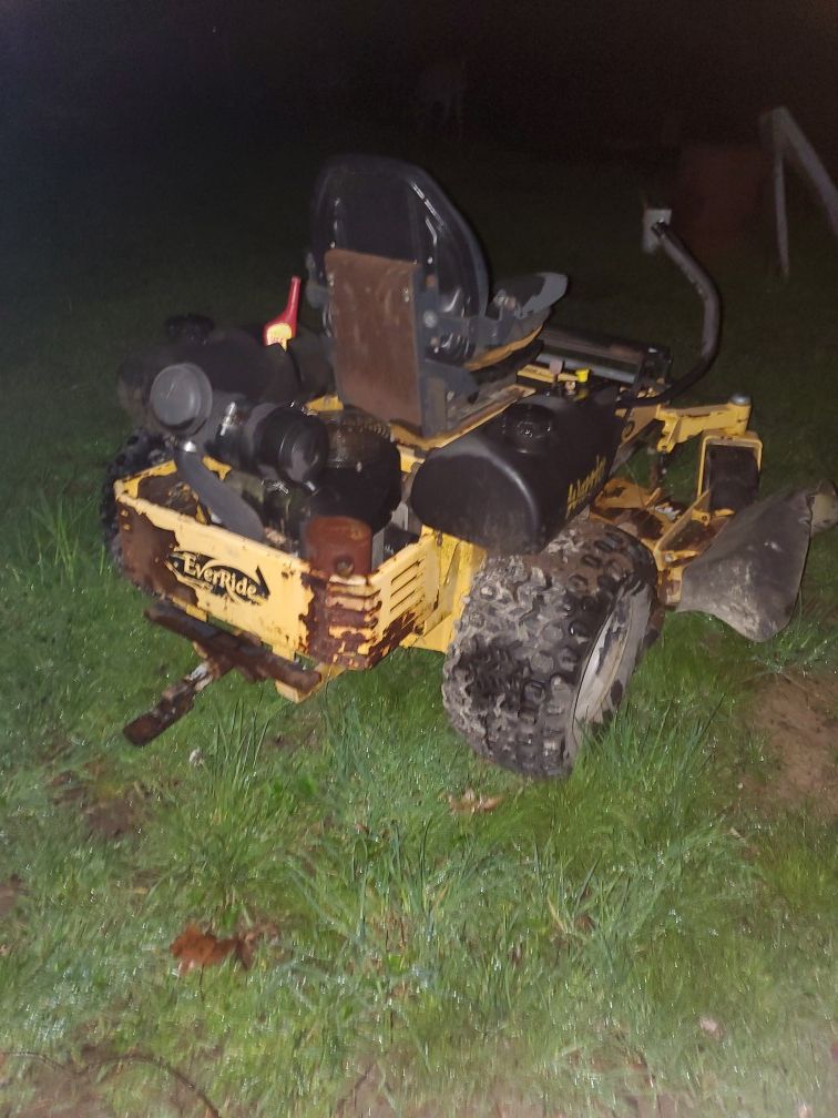 Everride warrior zero turn/ toro proline 36" walk behind