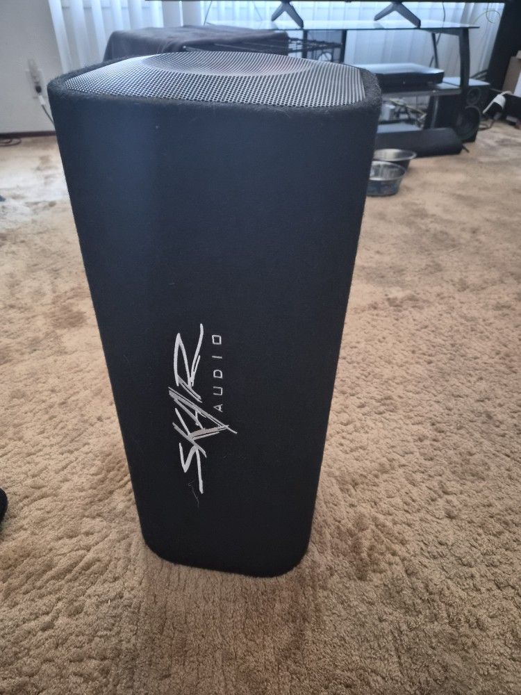 Eight inch speaker bazooka