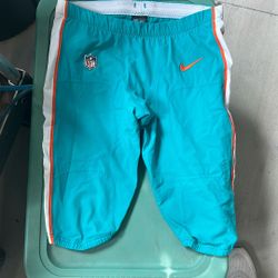 Miami Dolphins official game pants 