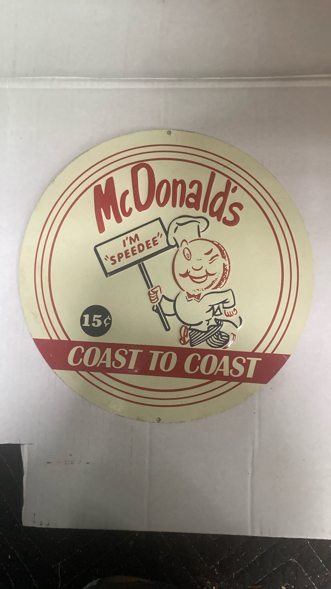 Old Mcdonals Sign
