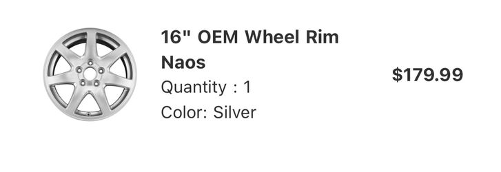 16” Rim