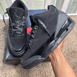 2025 Air Jordan 3 Retro Black Cat 