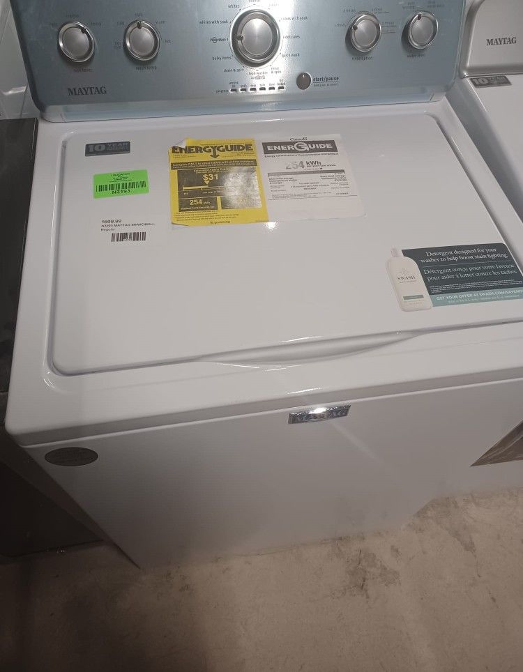 MAYTAG MVWC465HW 3.8cu ft Washer Q L G for Sale in Corona, CA OfferUp