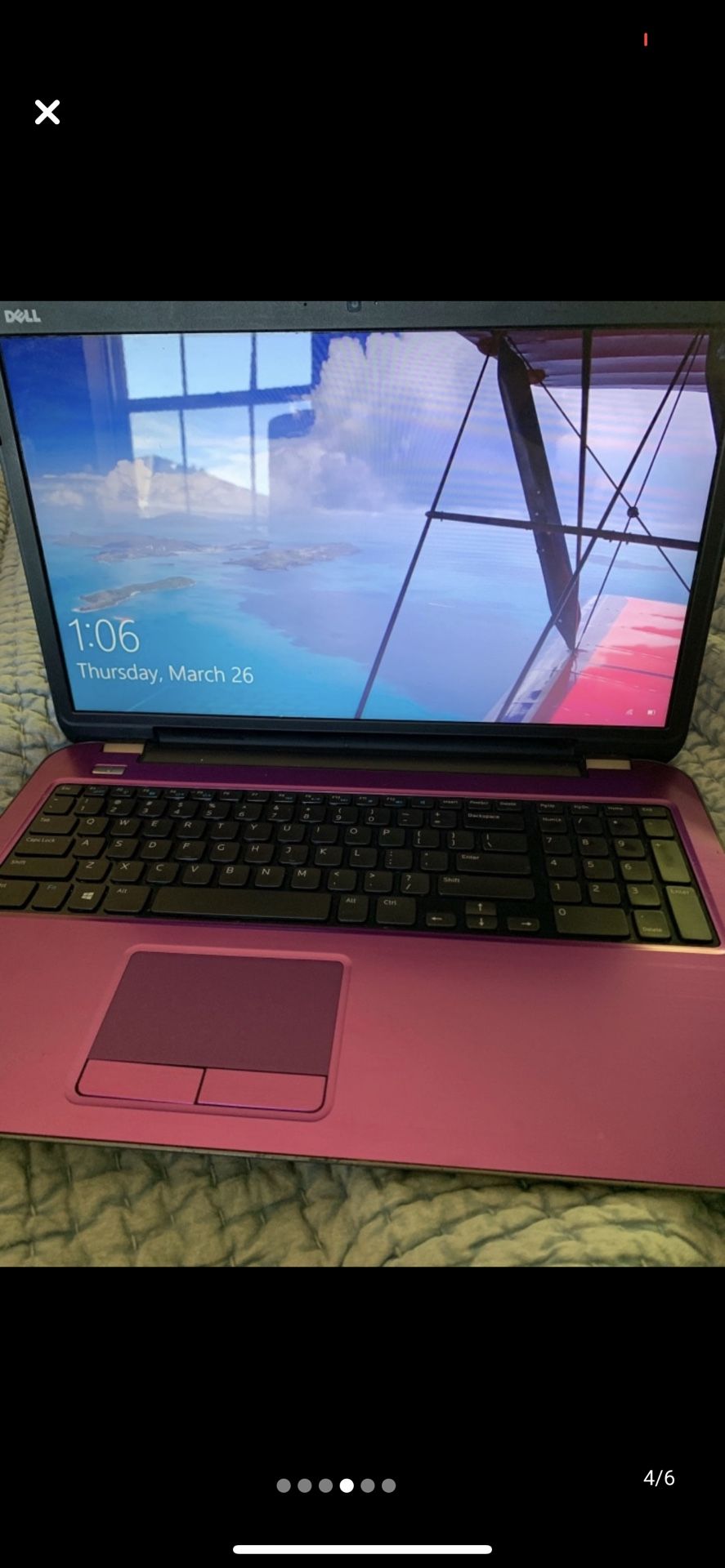Brand new dell laptop 17.9 screen windows 10 with charger