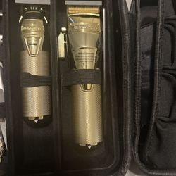 Babyliss Pro Fx-one Gold Barber Set