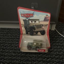 Original 2006 Disney Cars Diecast Sarge