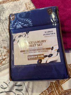 Bamboo Collection Queen Size Luxury Sheet Set