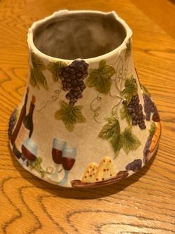Yankee Candle Large Jar Candle Shade Wine/Grapes
