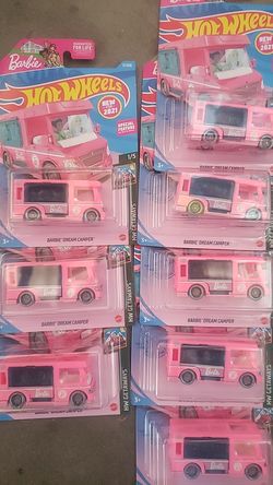 Barbie hotwheels $3 for each