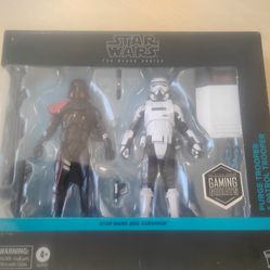 Star Wars the Black Series Purge trooper and Patrol Trooper