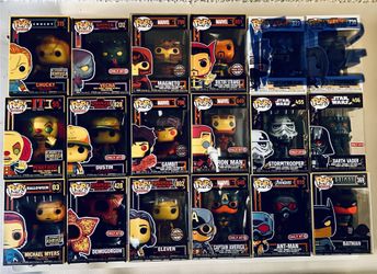 Blacklight FUNKO set