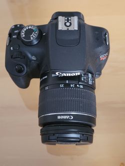Canon t5 With 18-55mm Lens.