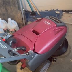 14 Inch Floor Scrubber Cordless 