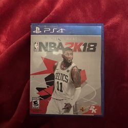 PS4 NBA 2k18