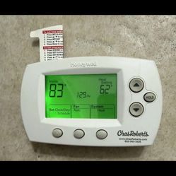 Honeywell TH6110D1021 Programmable Digital Thermostat-White Backlight Tested