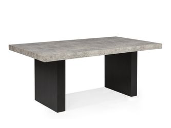 Sebastian Black/Gray Dining Table