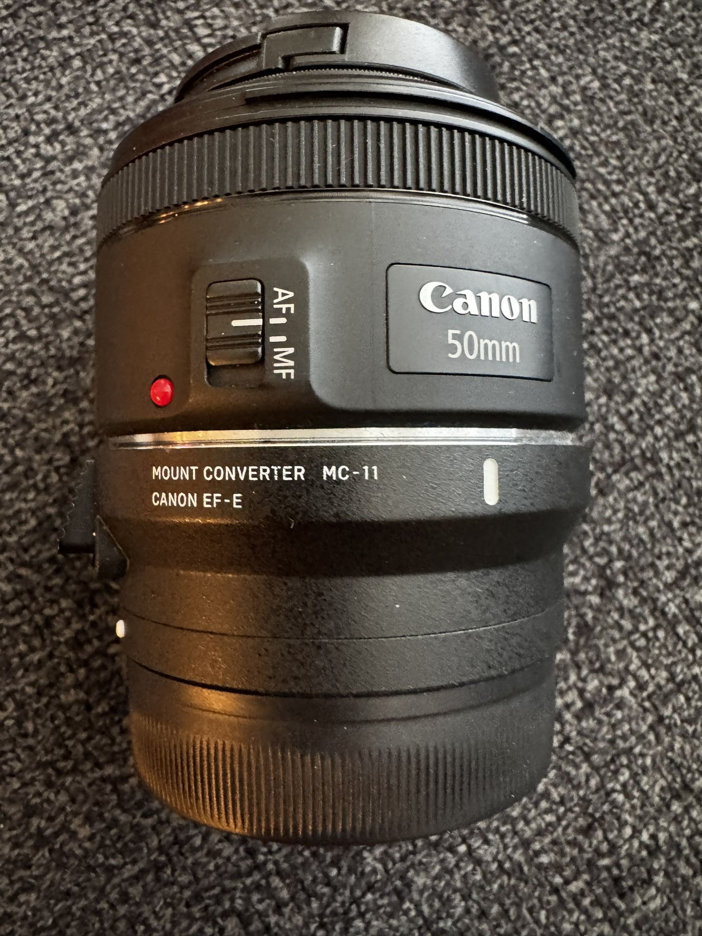 Sigma MC-11 Adapter With Canon 50mm 1.8 STM