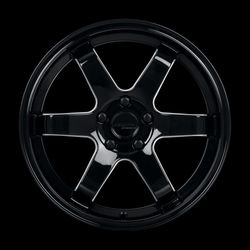 17X7.5 KATANA KR08 Gloss Black Wheels