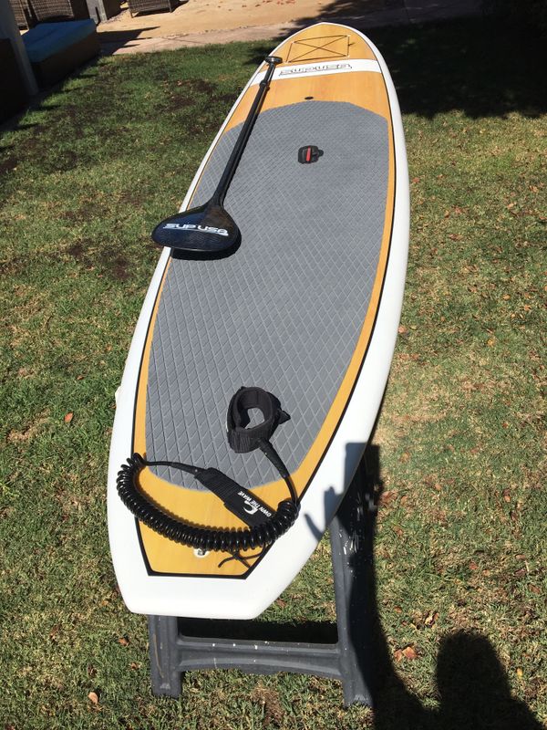 12’ ATX Stand Up Paddle Board SUP with paddle for Sale in Long Beach