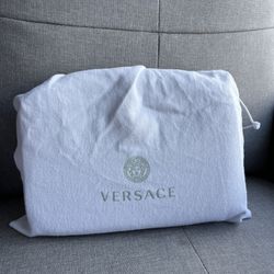 Versace Grain Leather Handbag