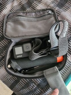 GoPro Action Camera with Case and Accessories