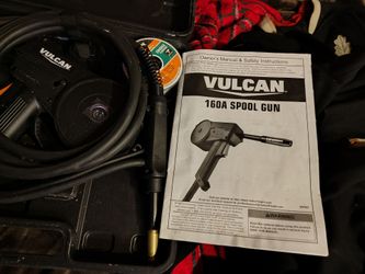 Vulcan 160 amp aluminum welding spool gun