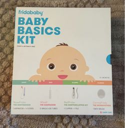 New Fridababy Baby Basics Kit, Includes SnotSucker, Gaspasser, Clipper and SkinSoother