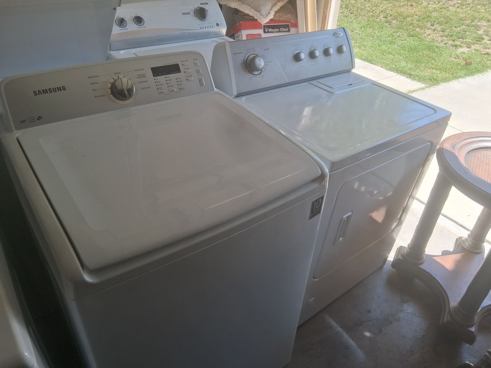 Samsung Washer And Gas Dryer