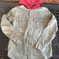 Insight Army Color Jacket With Red Hoodie 