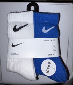 Nike 6 Pack Socks