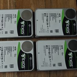 Seagate EXOS 16TB SAS Enterprise Hard Drives 