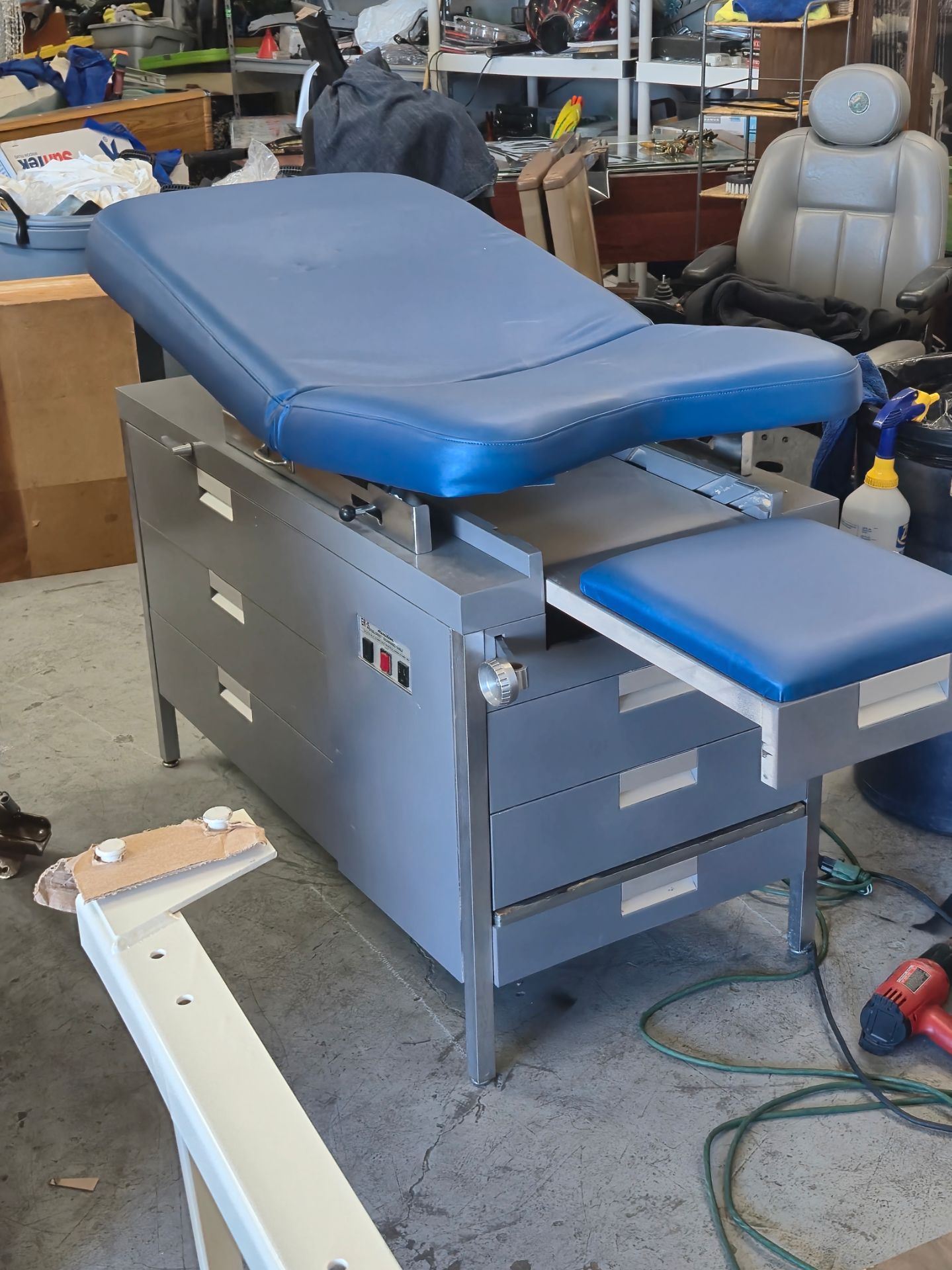 Exam table