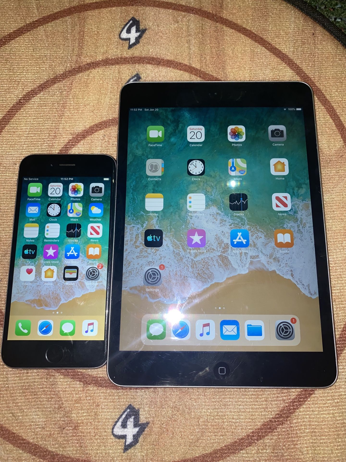 iPad Mini iPhone 6