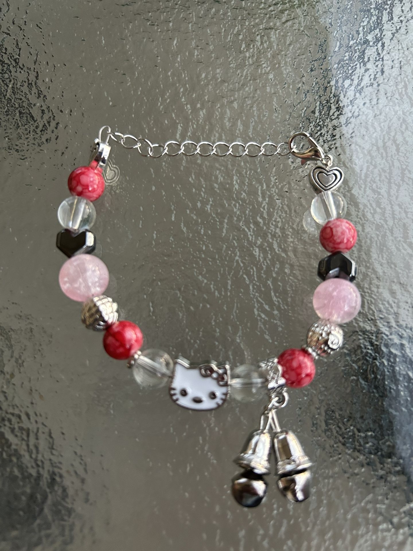 Red Hello Kitty Stainless Steel NEW Bracelet