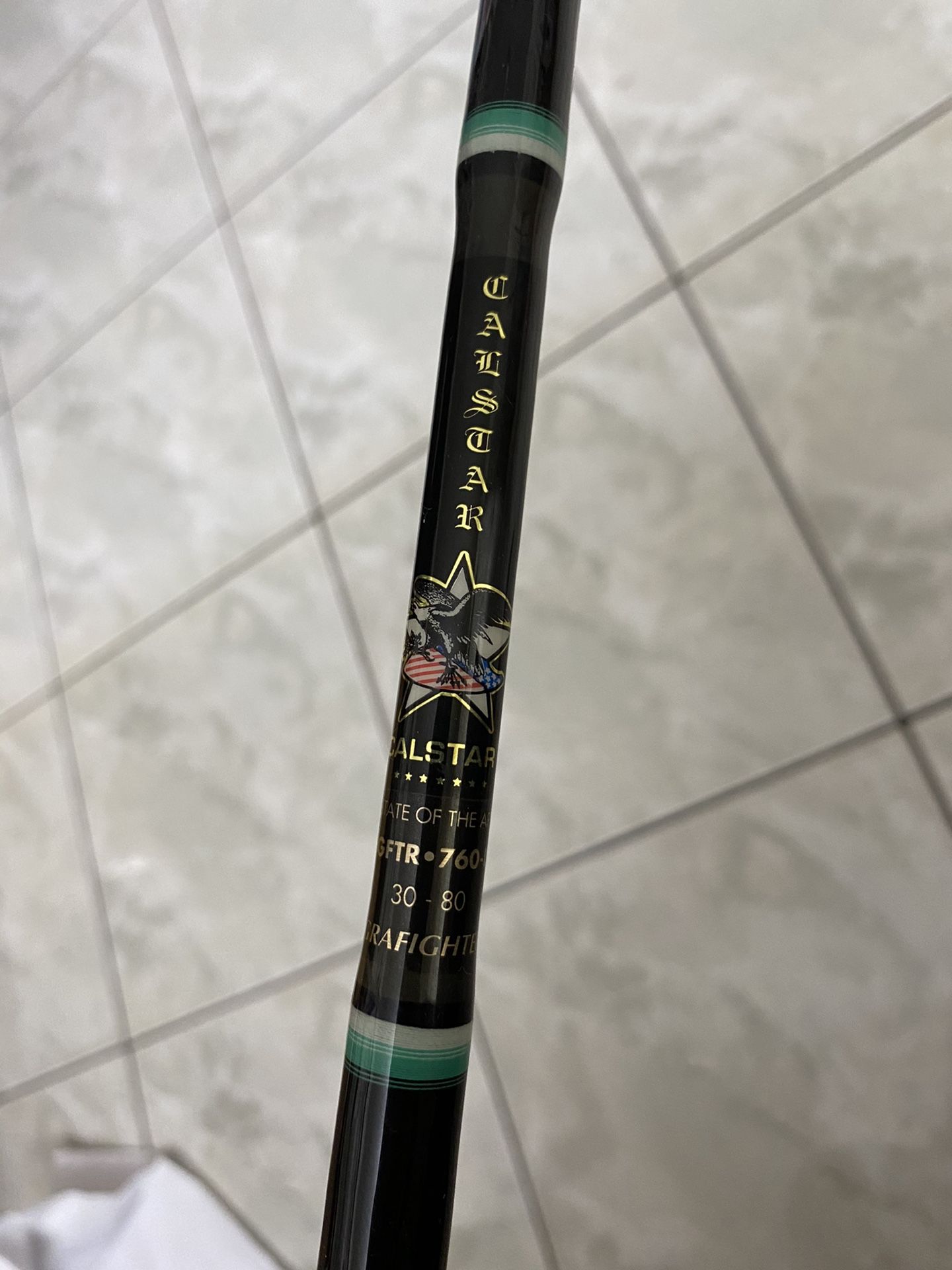 Calstar Grafighter fishing rod GFTR•760-L 30-80lbs $230