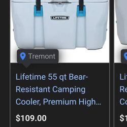 Lifetime Cooler 